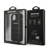 AMG AMHCP13SGSEBK iPhone 13 mini 5,4 czarny/black hardcase Leather Debossed Lines